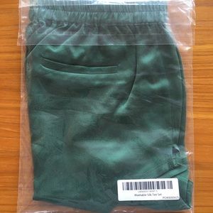 lunya silk shorts